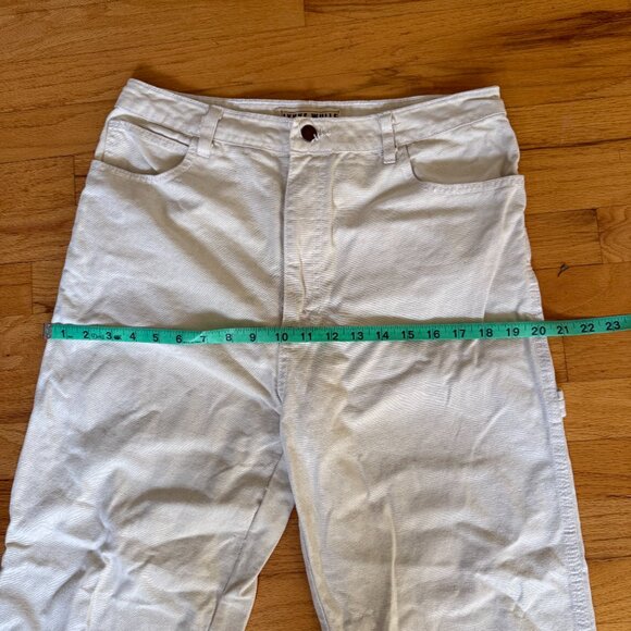 Lykke Wullf Painter Jeans - White - Size 8 - Picture 9 of 9